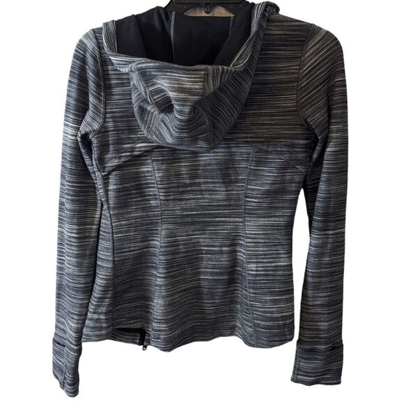 LULULEMON ATHLETICA Hooded Define Jacket 'Nulu' Size 4 - Picture 4 of 5